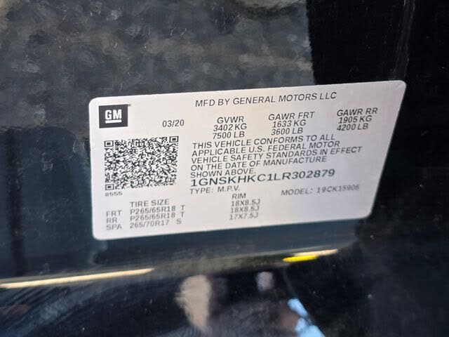 2020 Chevrolet Suburban