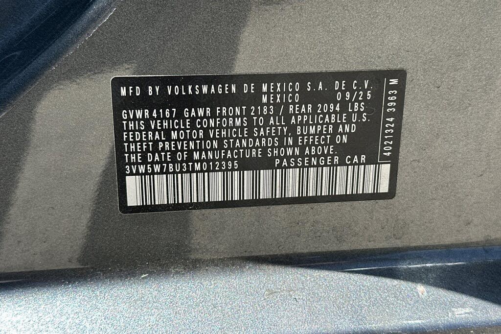 2026 Volkswagen Jetta