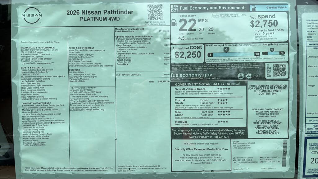 2026 Nissan Pathfinder