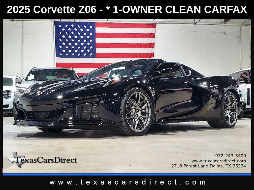 2025 Chevrolet Corvette Z06 for sale in Dallas, TX