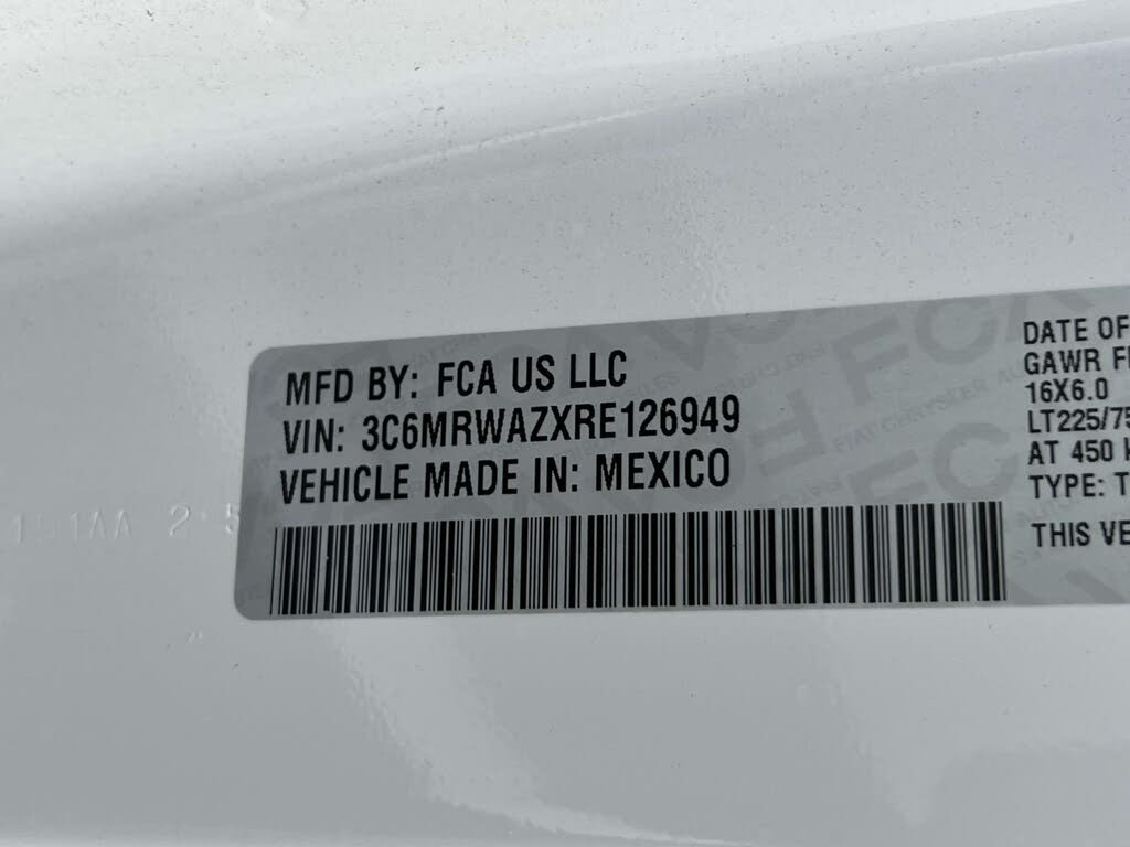 2024 Ram ProMaster EV