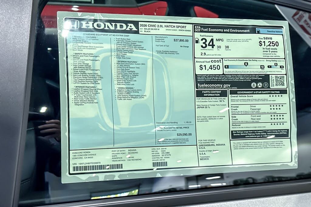 2026 Honda Civic