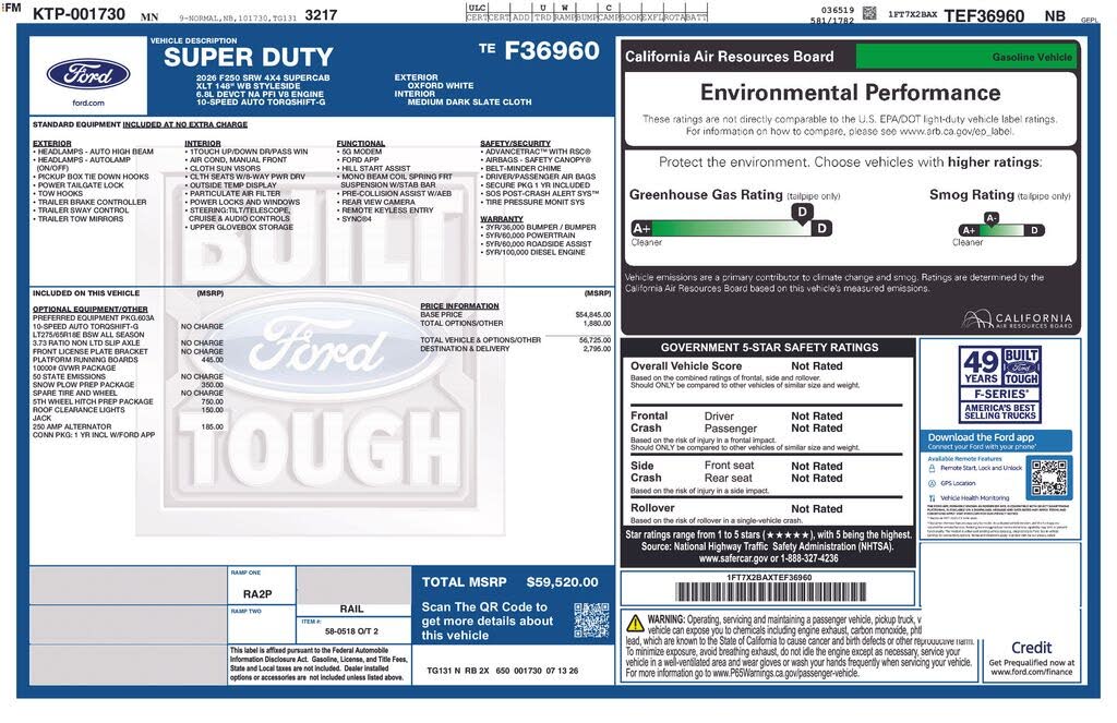 2026 Ford F-250 Super Duty