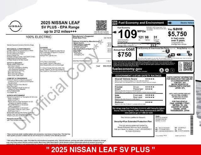 2025 Nissan LEAF