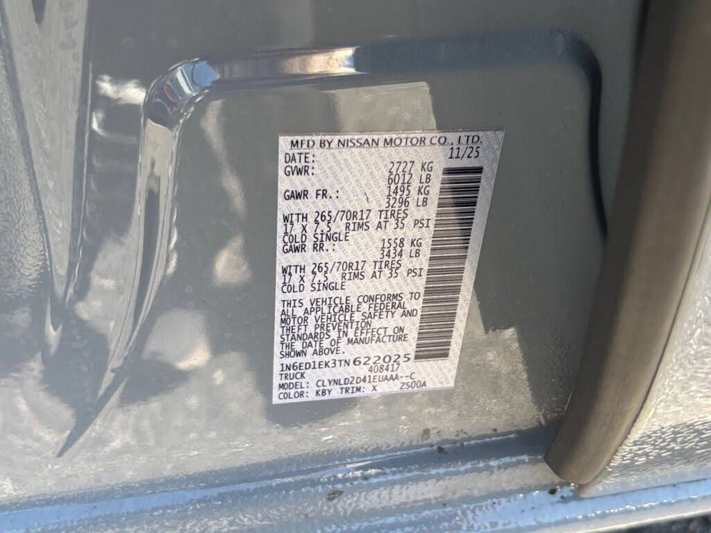 2026 Nissan Frontier