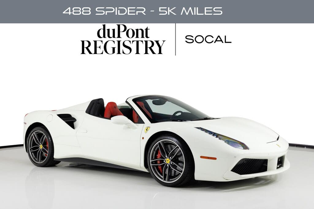 2017 Ferrari 488 Spider Base for sale in Murrieta, CA
