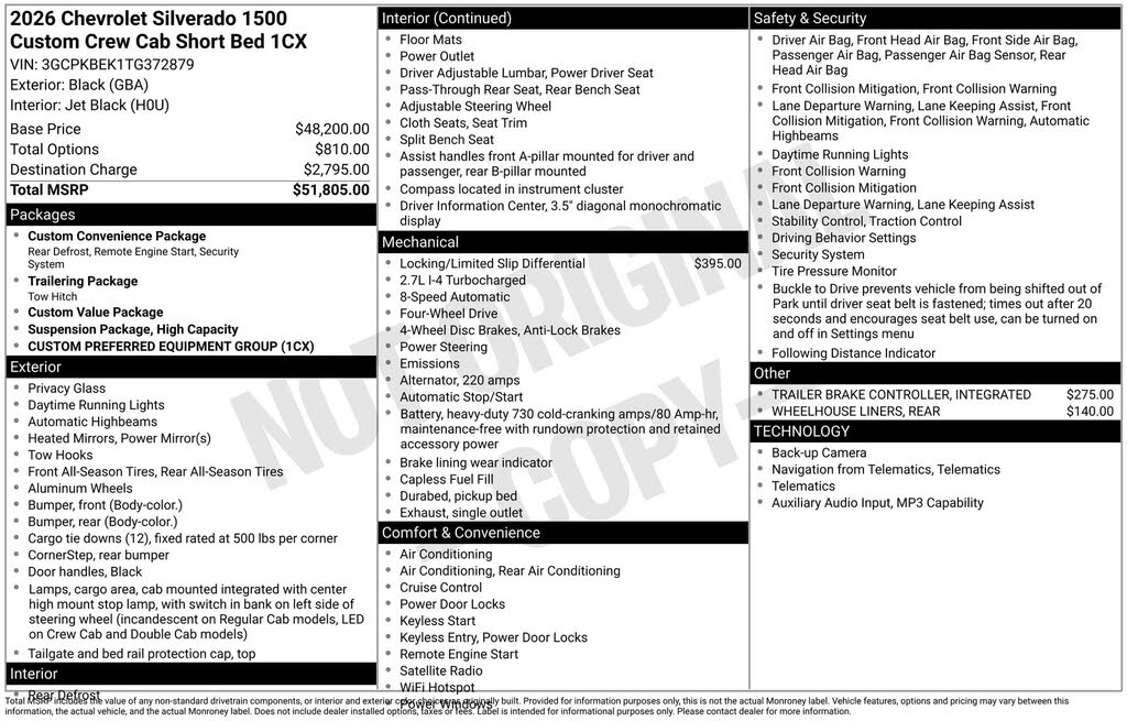 2026 Chevrolet Silverado 1500