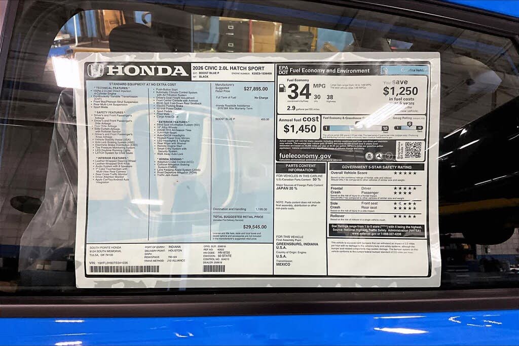 2026 Honda Civic