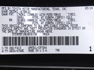 2014 Toyota Tundra