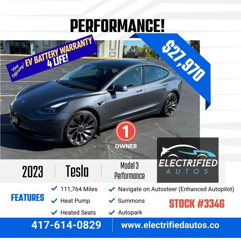 2023 Tesla Model 3 Performance for sale in Joplin, MO