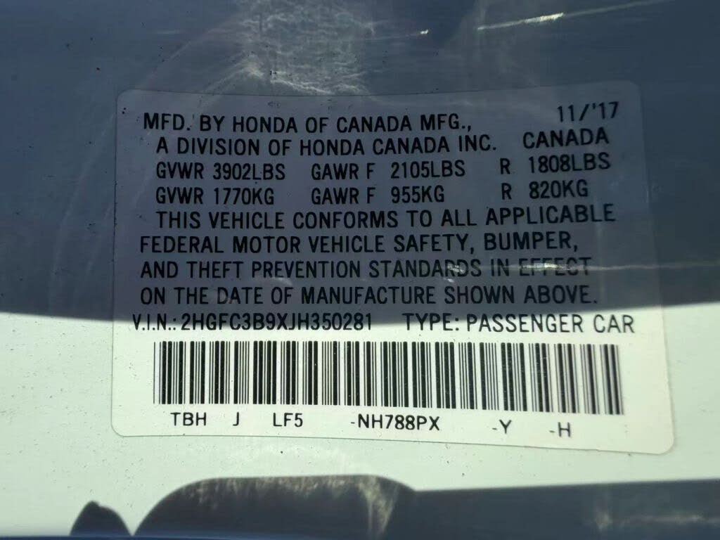 2018 Honda Civic