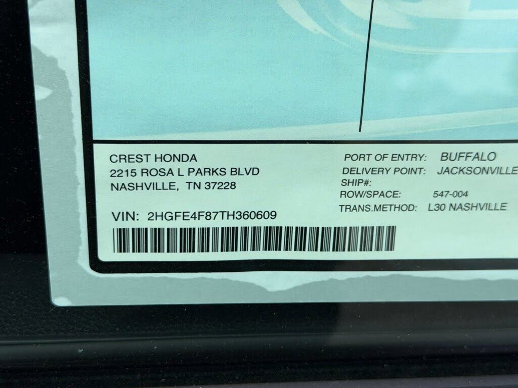 2026 Honda Civic Hybrid