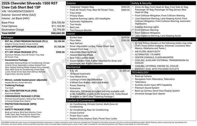 2026 Chevrolet Silverado 1500
