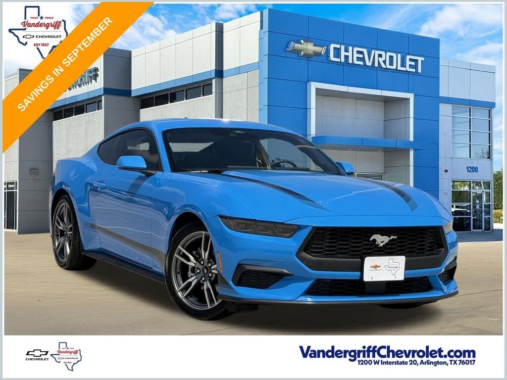 2025 Ford Mustang deal in Arlington, TX