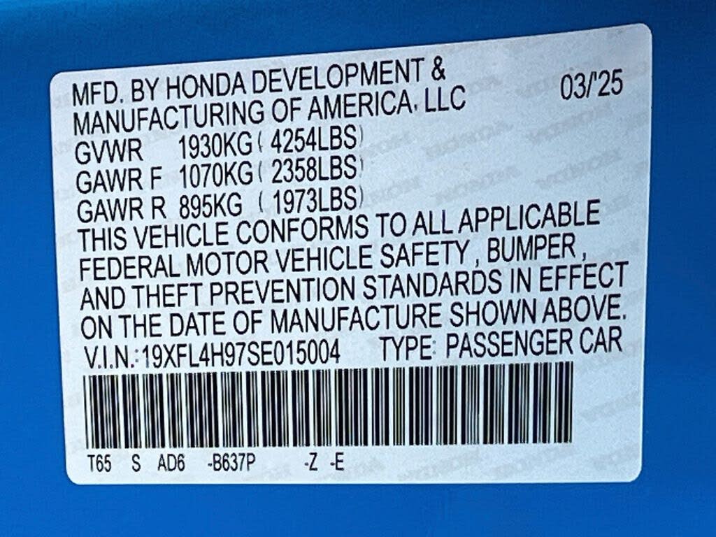 2025 Honda Civic Hybrid