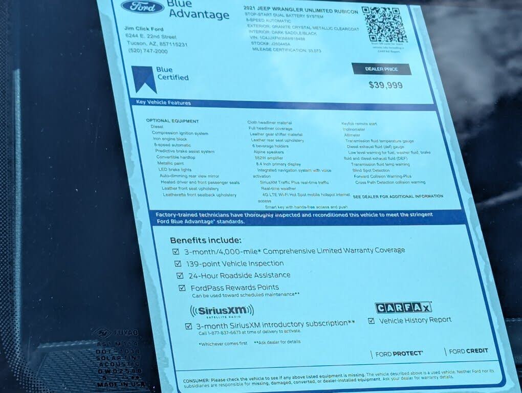 2021 Jeep Wrangler Unlimited