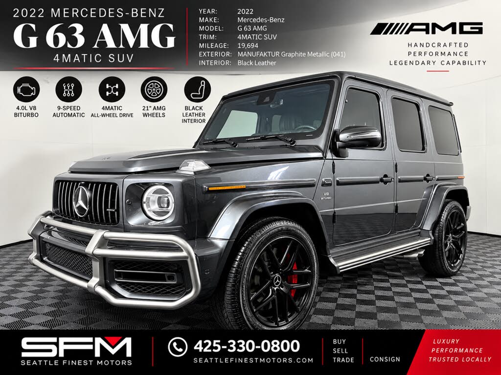 2022 Mercedes-Benz G-Class AMG G 63 for sale in Lynnwood, WA