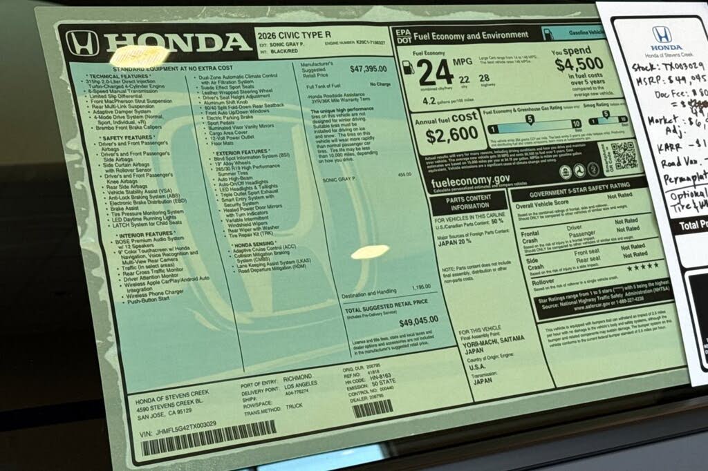 2026 Honda Civic