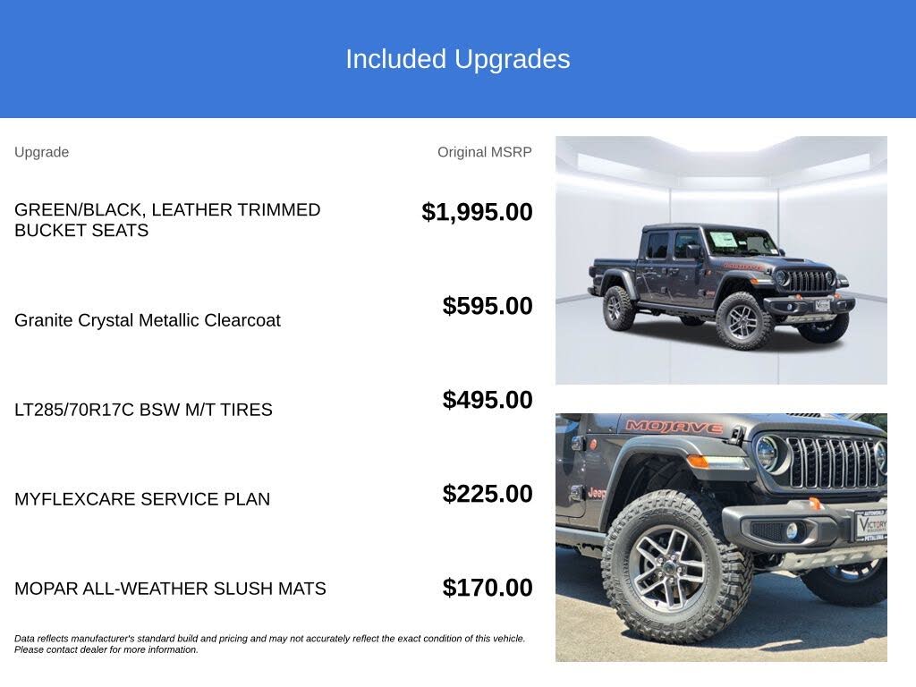 2026 Jeep Gladiator