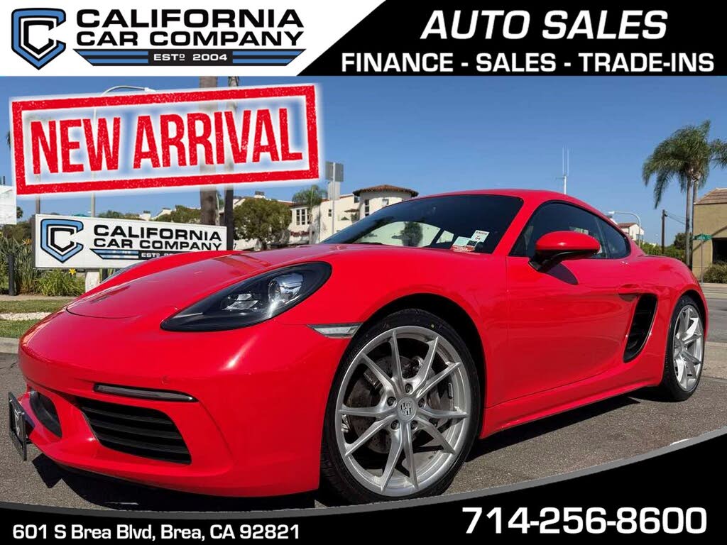 2019 Porsche 718 Cayman Base for sale in Brea, CA