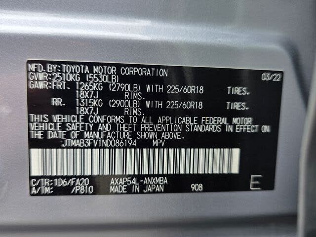 2022 Toyota RAV4 Prime
