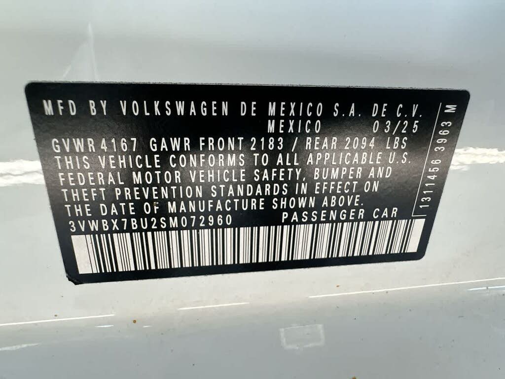 2025 Volkswagen Jetta