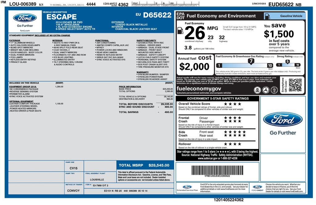 2014 Ford Escape