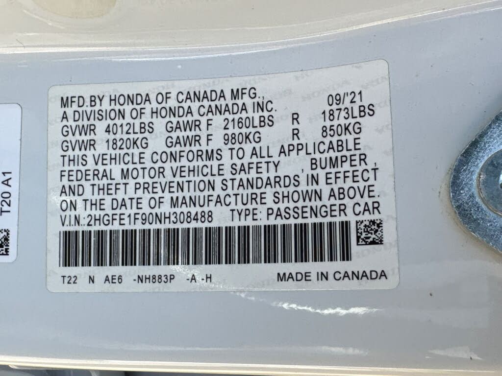 2022 Honda Civic