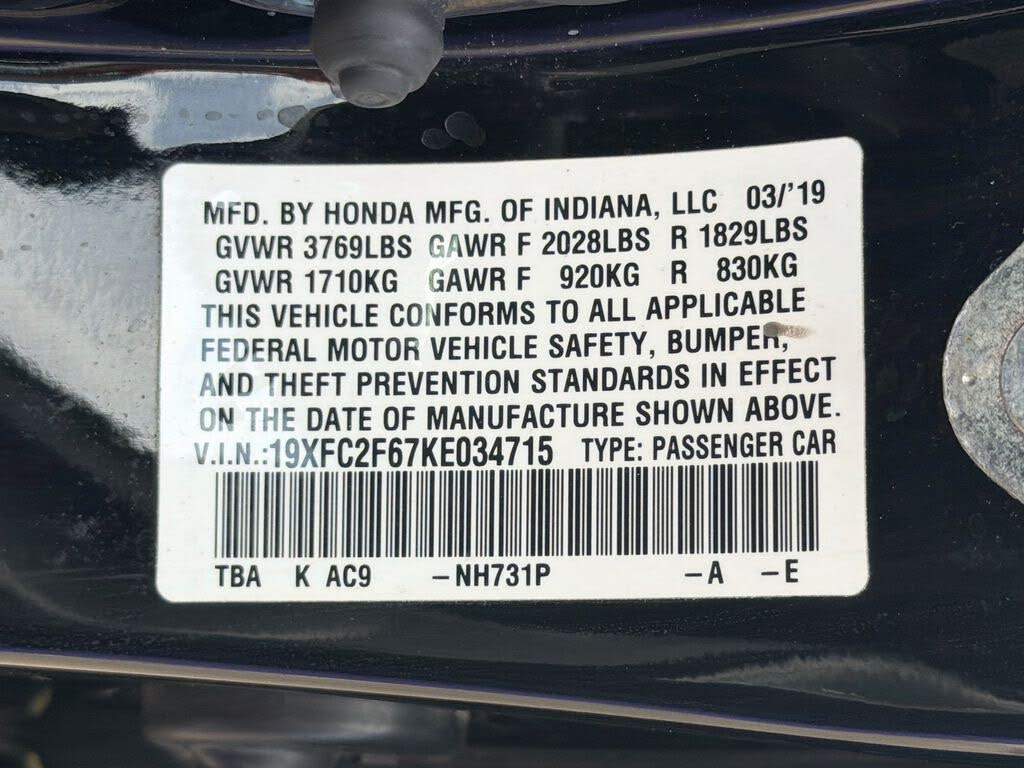 2019 Honda Civic