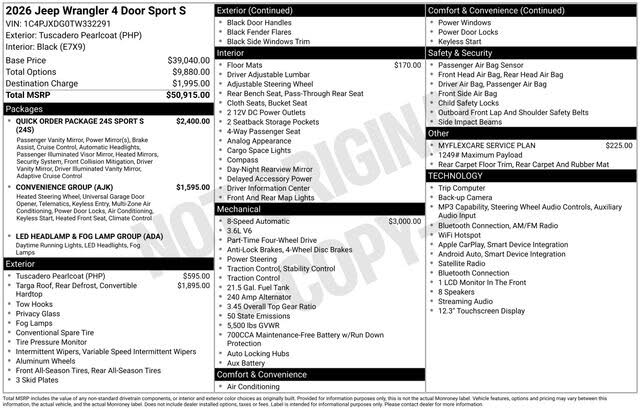 2026 Jeep Wrangler