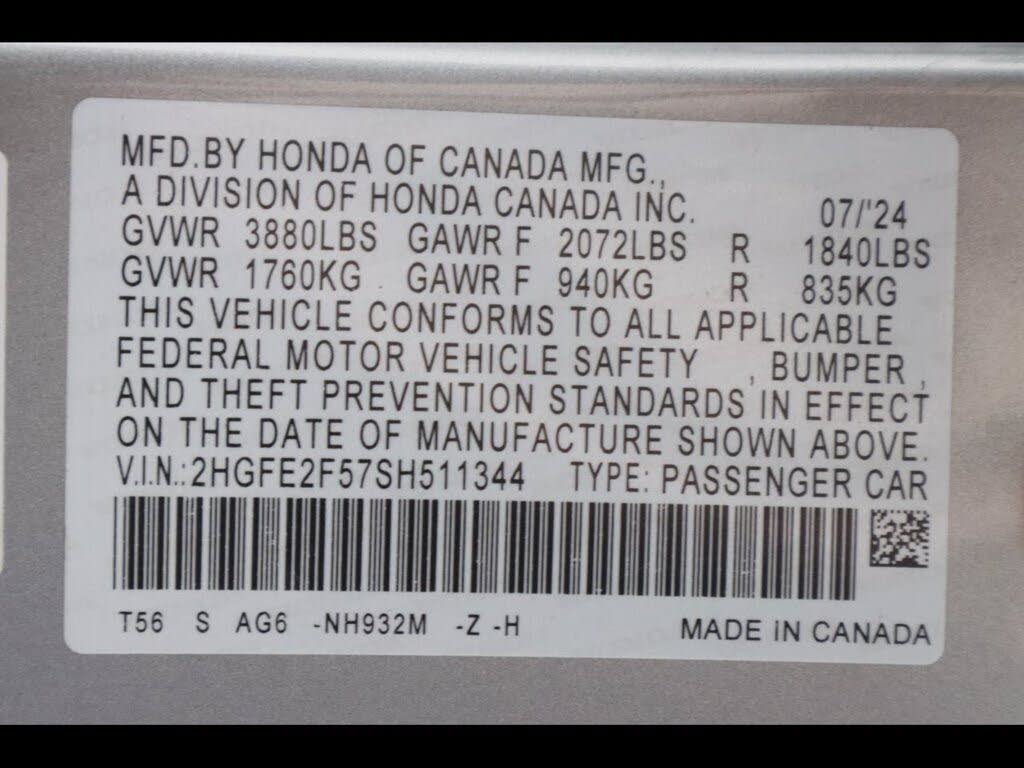 2025 Honda Civic