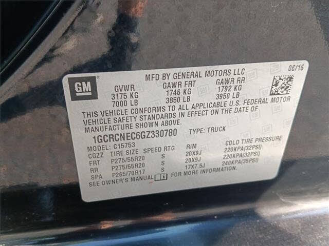 2016 Chevrolet Silverado 1500