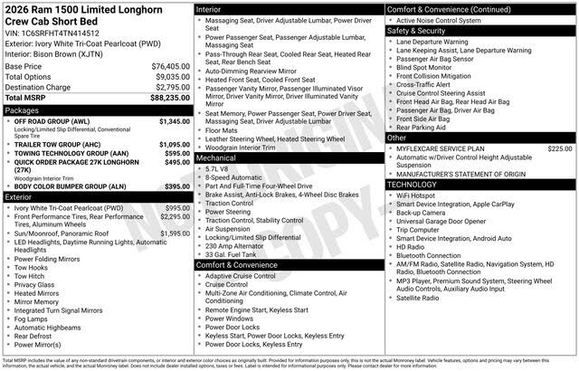 2026 Ram 1500