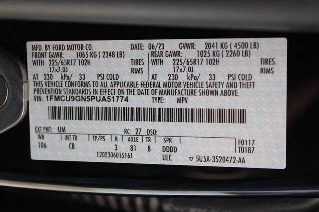 2023 Ford Escape