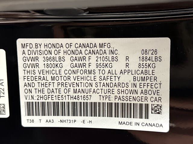 2026 Honda Civic