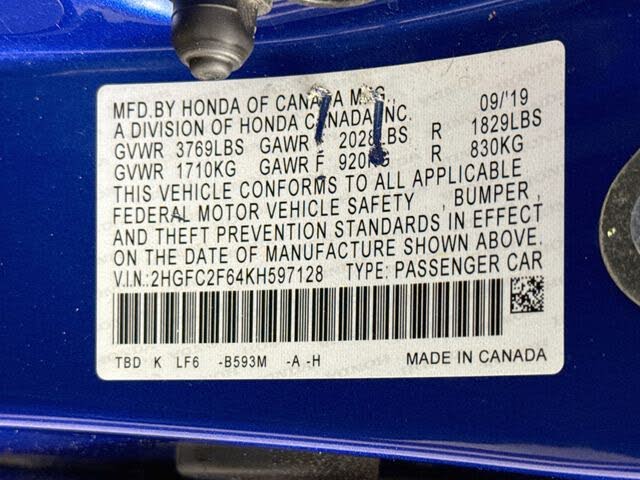 2019 Honda Civic