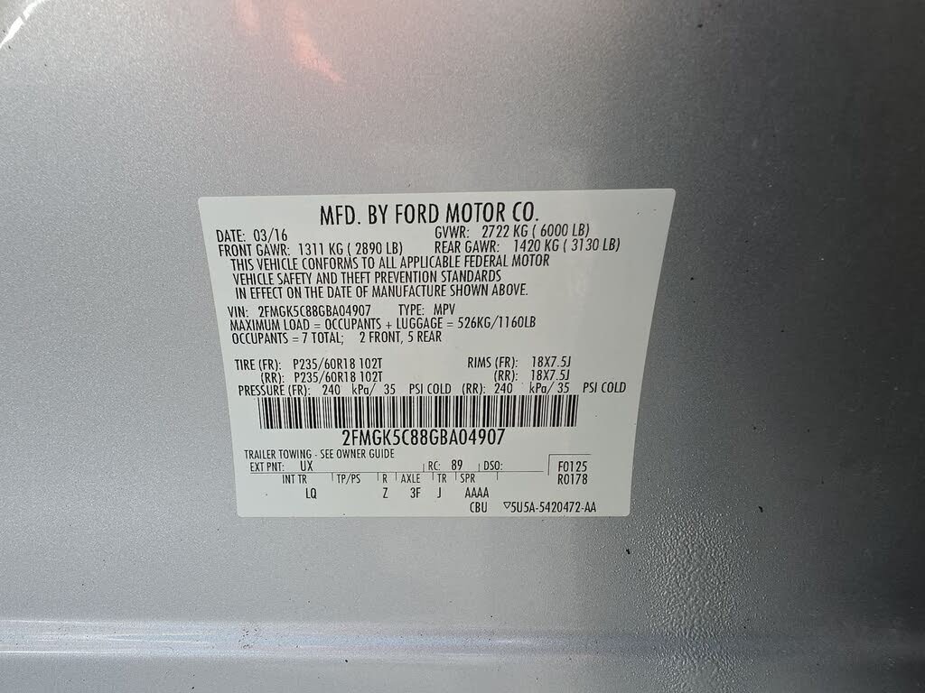 2016 Ford Flex