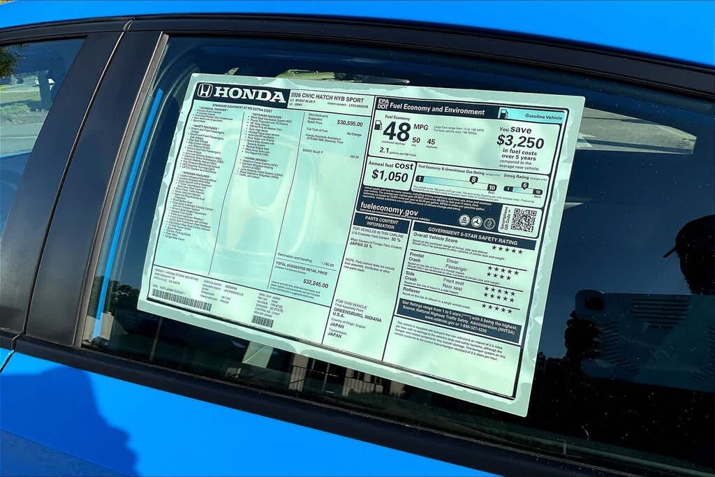 2026 Honda Civic Hybrid