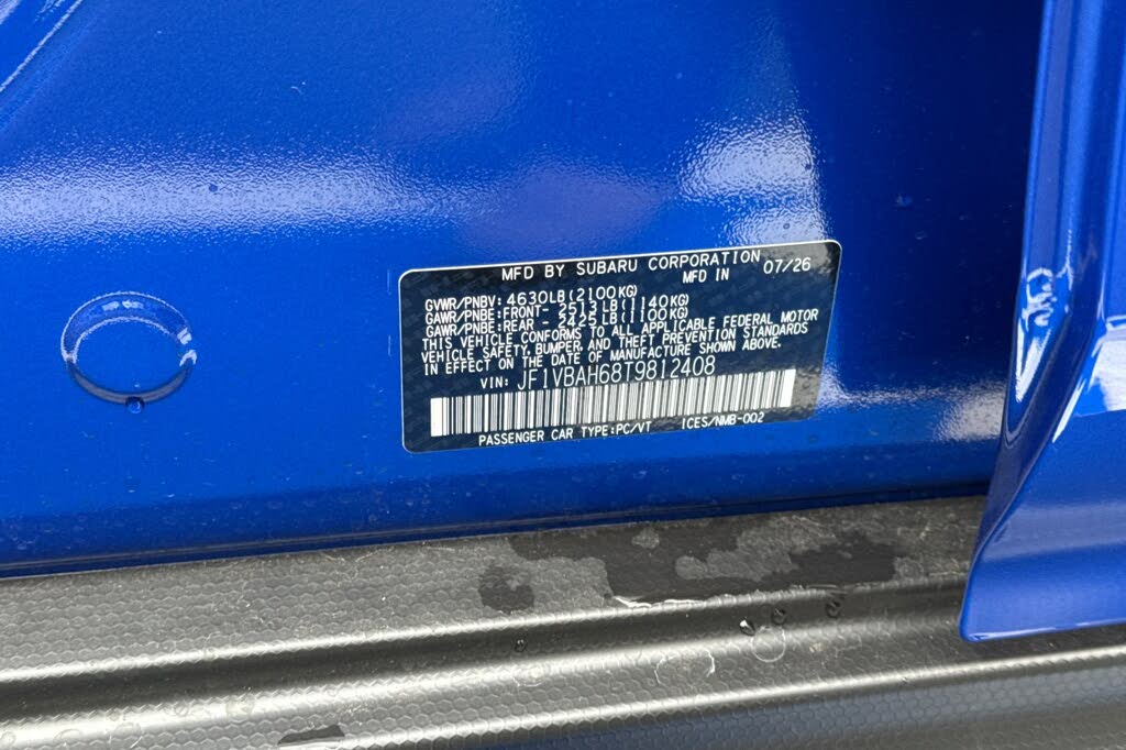 2026 Subaru WRX