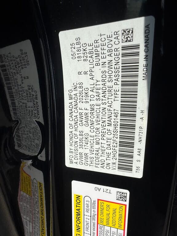 2025 Honda Civic