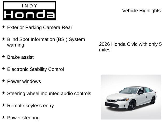 2026 Honda Civic Hybrid