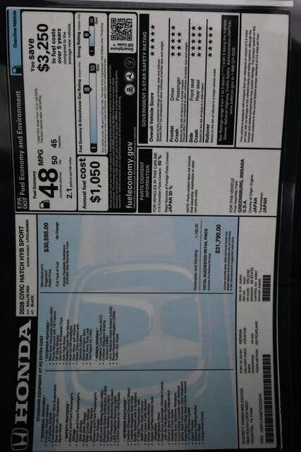 2026 Honda Civic Hybrid