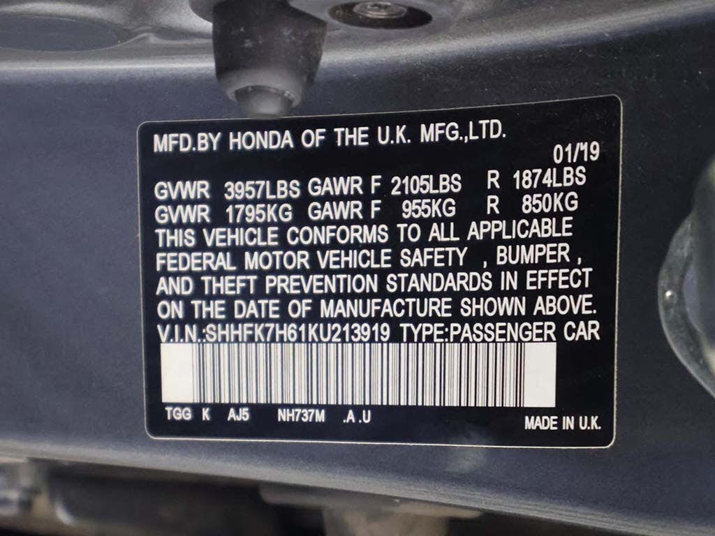 2019 Honda Civic