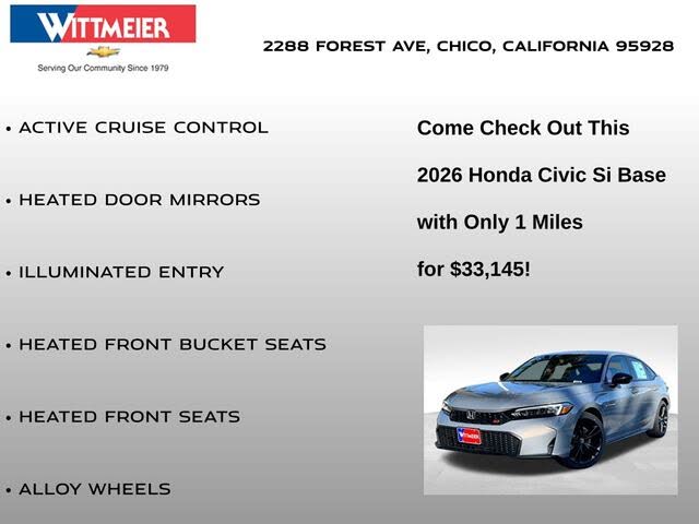 2026 Honda Civic