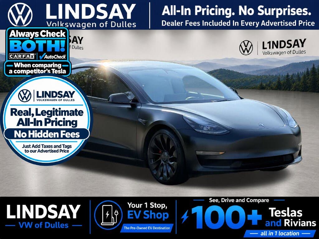 2022 Tesla Model 3 Performance for sale in Sterling, VA