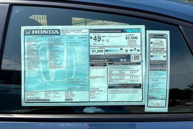 2026 Honda Civic Hybrid