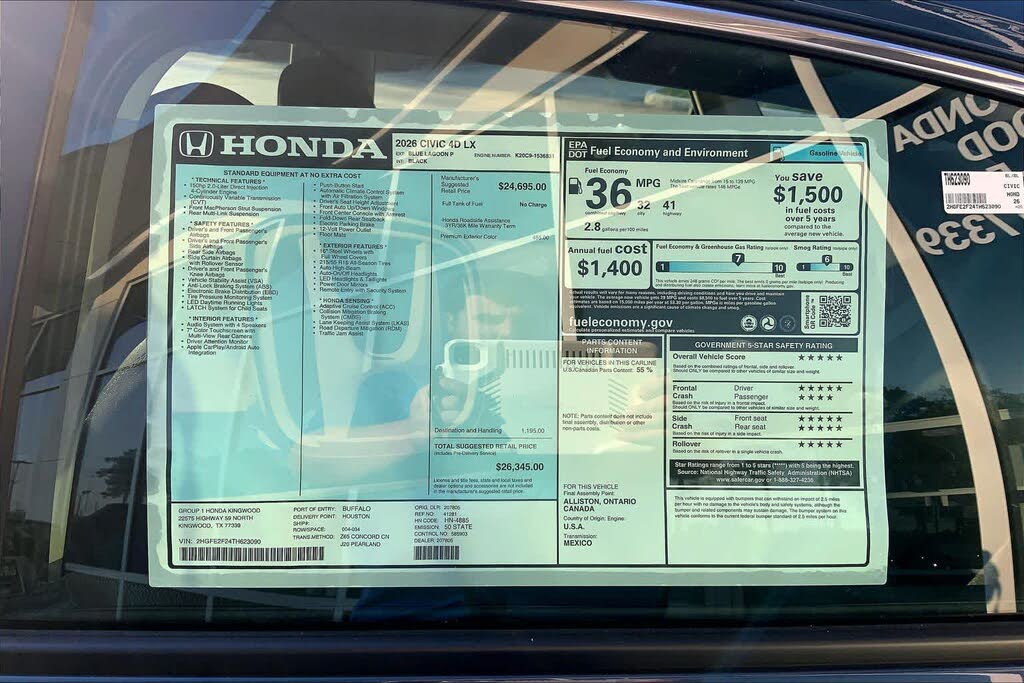 2026 Honda Civic