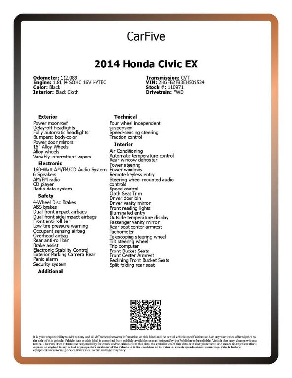 2014 Honda Civic