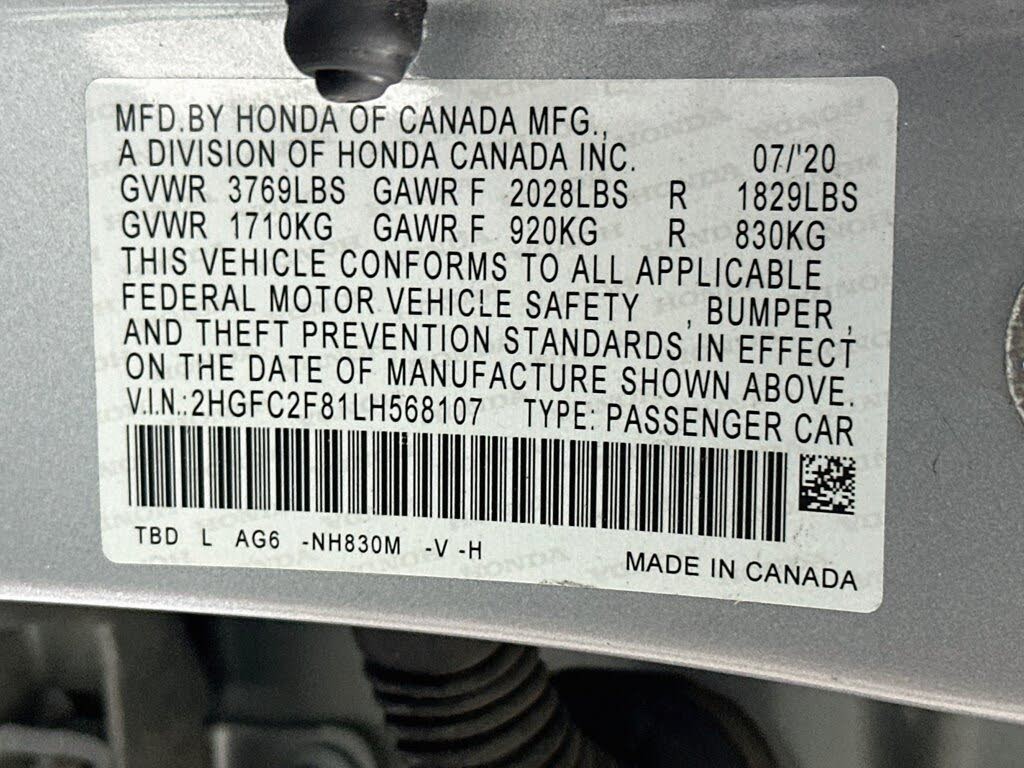 2020 Honda Civic