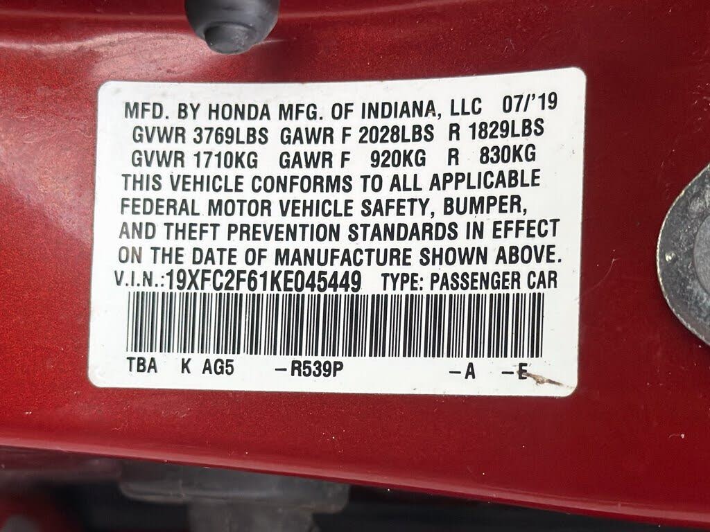 2019 Honda Civic